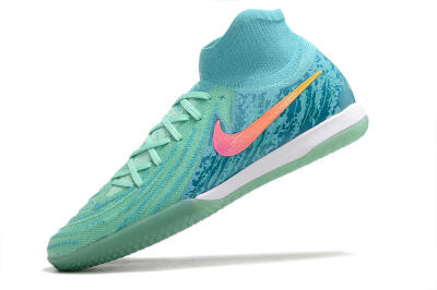 Nike Phantom Luna Elite NU IC Indoor & Futsal Soccer Shoes - Jade/Pink/Orange