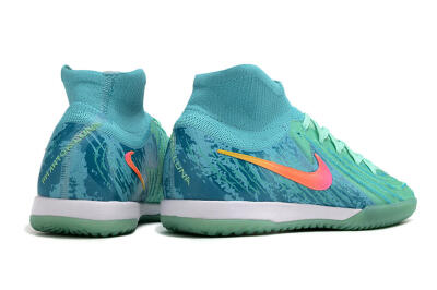Nike Phantom Luna Elite NU IC Indoor & Futsal Soccer Shoes - Jade/Pink/Orange