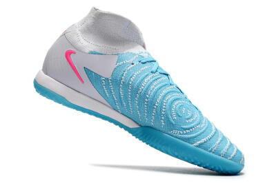 Nike Phantom Luna Elite NU IC Indoor & Futsal Soccer Shoes - Blue/White/Pink