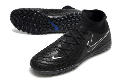 Nike Phantom Luna Elite NU TF Artificial Turf Soccer Shoes - Black/White/Blue