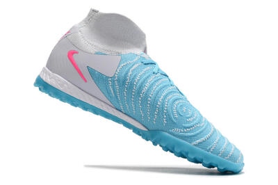 Nike Phantom Luna Elite NU TF Artificial Turf Soccer Shoes - Blue/White/Pink