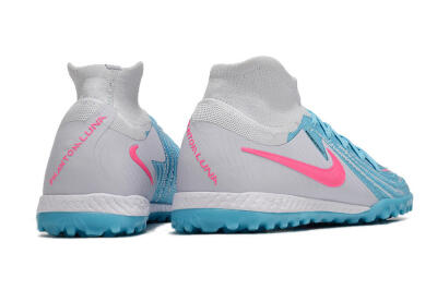 Nike Phantom Luna Elite NU TF Artificial Turf Soccer Shoes - Blue/White/Pink
