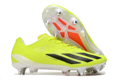 Adidas X Crazyfast.1 SG Soft Ground Soccer Cleats - Yellow/Black/Red