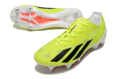 Adidas X Crazyfast.1 SG Soft Ground Soccer Cleats - Yellow/Black/Red