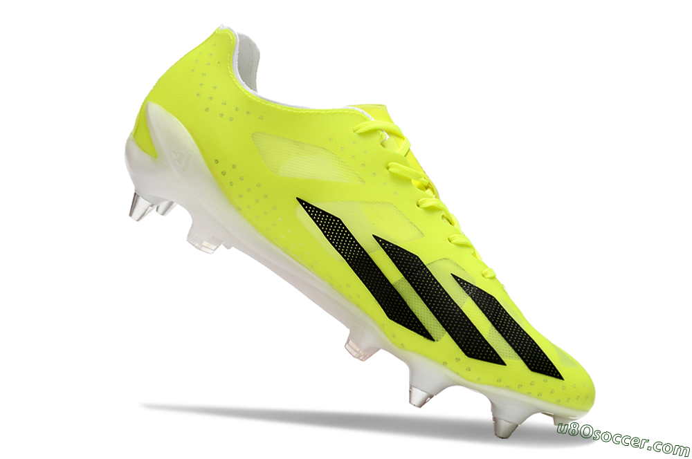 Adidas X Crazyfast.1 SG Soft Ground Soccer Cleats - Yellow/Black/Red 4