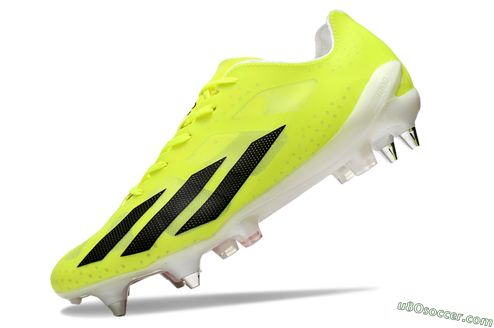 Adidas X Crazyfast.1 SG Soft Ground Soccer Cleats - Yellow/Black/Red 5