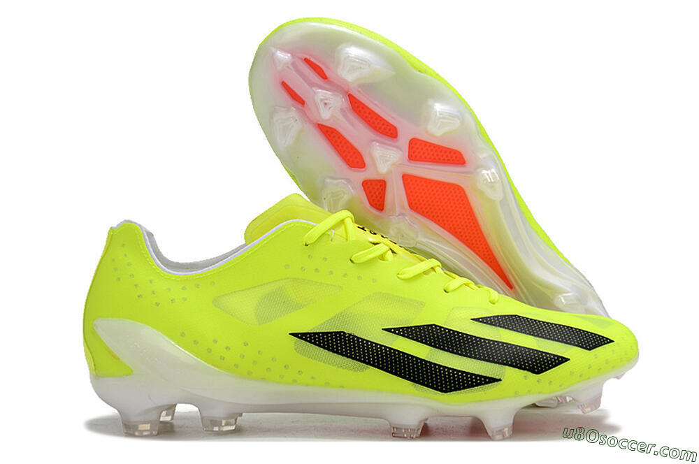 Adidas X Crazylight+ FG Firm Ground Soccer Cleats - Yellow/Black/Red 1