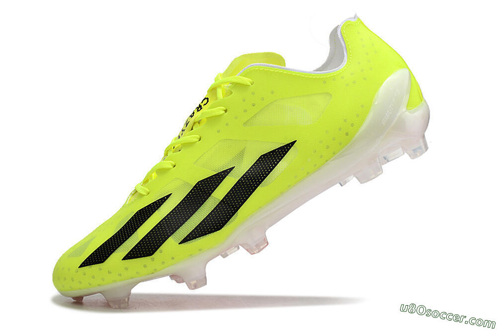 Adidas X Crazylight+ FG Firm Ground Soccer Cleats - Yellow/Black/Red 5