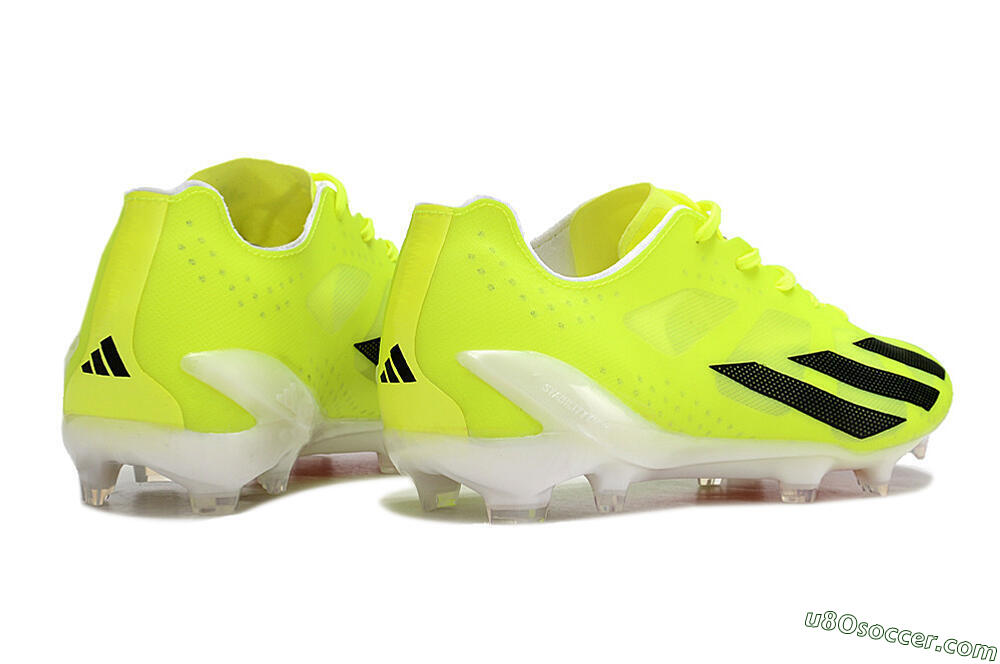 Adidas X Crazylight+ FG Firm Ground Soccer Cleats - Yellow/Black/Red 6