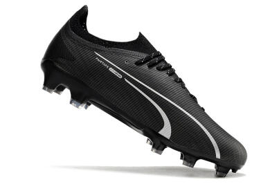 Puma Ultra Ultimate FG Firm Ground Soccer Cleats - Black/Blue/White