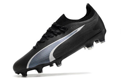 Puma Ultra Ultimate FG Firm Ground Soccer Cleats - Black/Blue/White