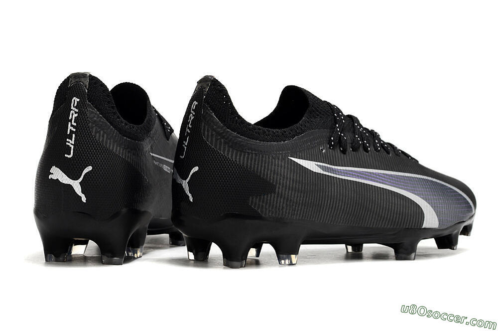 Puma Ultra Ultimate FG Firm Ground Soccer Cleats - Black/Blue/White 6