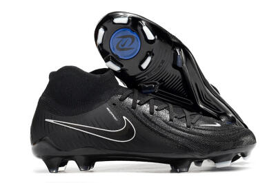 Nike Phantom Luna Elite FG Firm Ground Soccer Cleats - Black/White/Blue