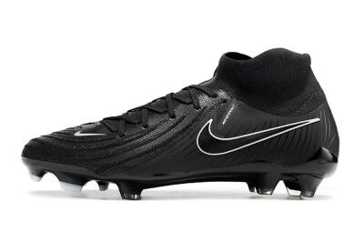 Nike Phantom Luna Elite FG Firm Ground Soccer Cleats - Black/White/Blue