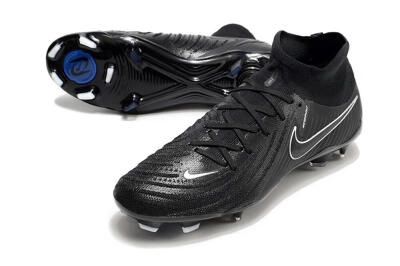 Nike Phantom Luna Elite FG Firm Ground Soccer Cleats - Black/White/Blue