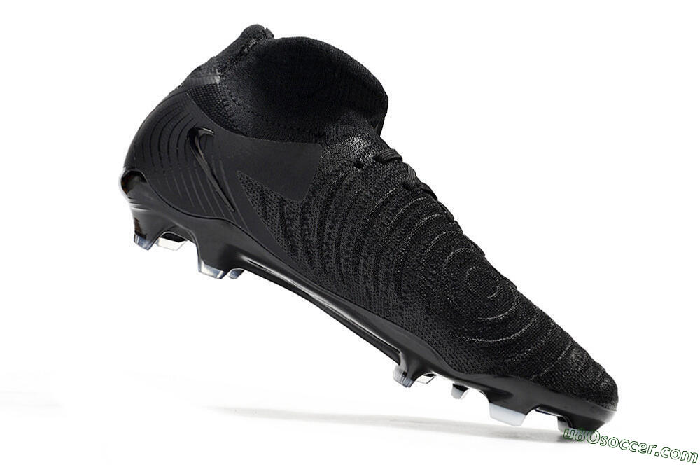 Nike Phantom Luna Elite FG Firm Ground Soccer Cleats - Black/White/Blue 4