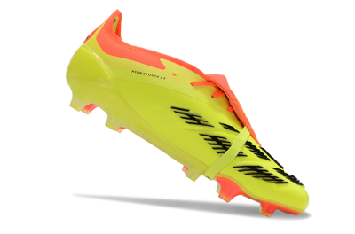 Adidas Predator Elite Foldover Tongue FG Firm Ground Soccer Cleats - Yellow/Black/Red