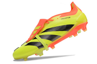Adidas Predator Elite Foldover Tongue FG Firm Ground Soccer Cleats - Yellow/Black/Red