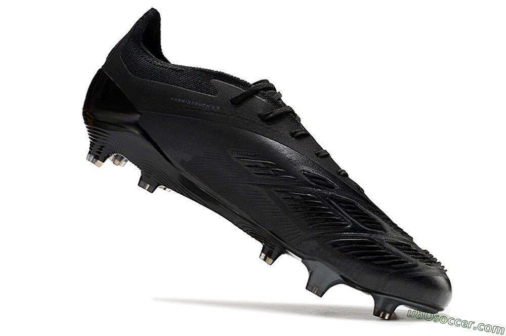Adidas Predator Accuracy.1 FG Firm Ground Soccer Cleats - Black/Dark Blue 4