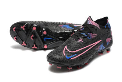 Nike Phantom GX Elite FG Firm Ground Soccer Cleats - Black/Pink/Blue