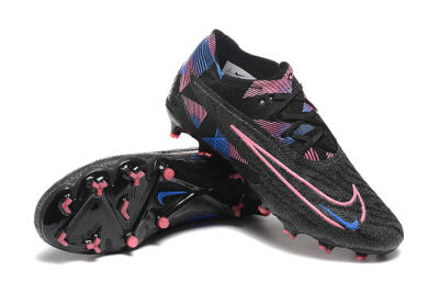 Nike Phantom GX Elite FG Firm Ground Soccer Cleats - Black/Pink/Blue