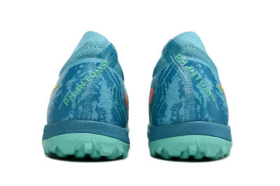 Nike Phantom Luna Elite TF Artificial Turf Soccer Shoes - Jade/Orange/Yellow