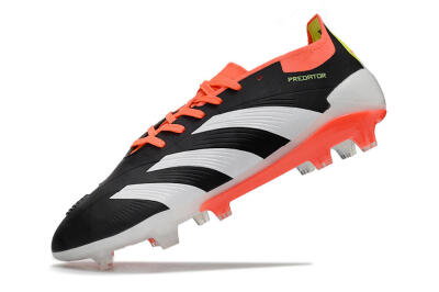 Adidas Predator Elite FG Firm Ground Soccer Cleats - Black/White/Pink