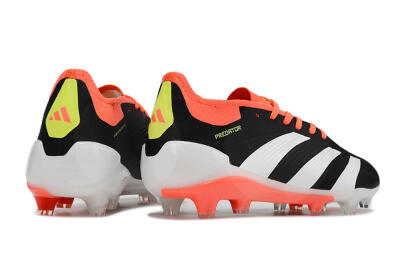 Adidas Predator Elite FG Firm Ground Soccer Cleats - Black/White/Pink