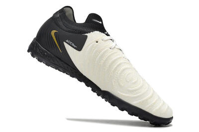 Nike Phantom GX 2 Elite TF Artificial Turf Soccer Shoes - White/Black/Gold