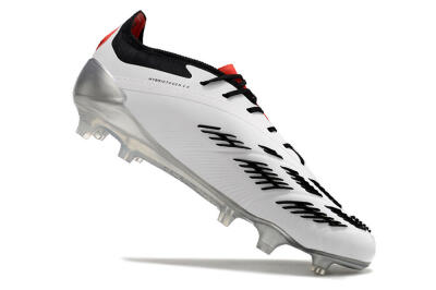 Adidas Predator Elite FG Firm Ground Soccer Cleats - White/Black/Red
