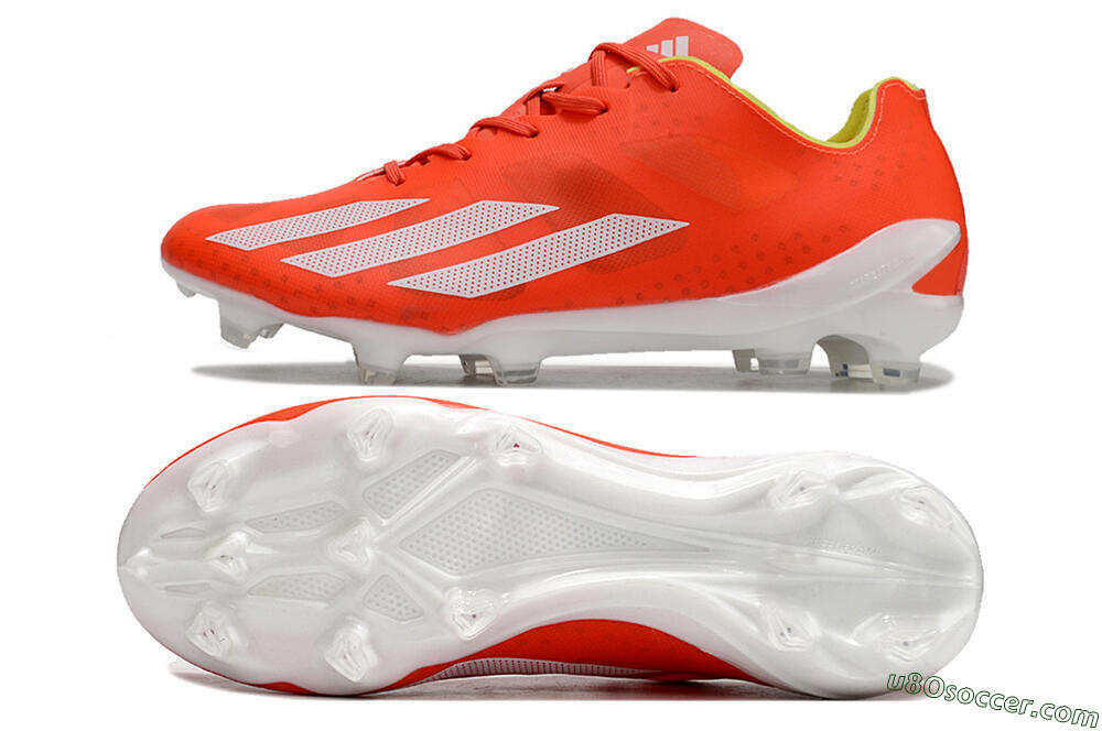 Adidas X Crazylight+ FG Firm Ground Soccer Cleats - Red/White/Yellow 0