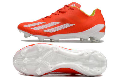 Adidas X Crazylight+ FG Firm Ground Soccer Cleats - Red/White/Yellow