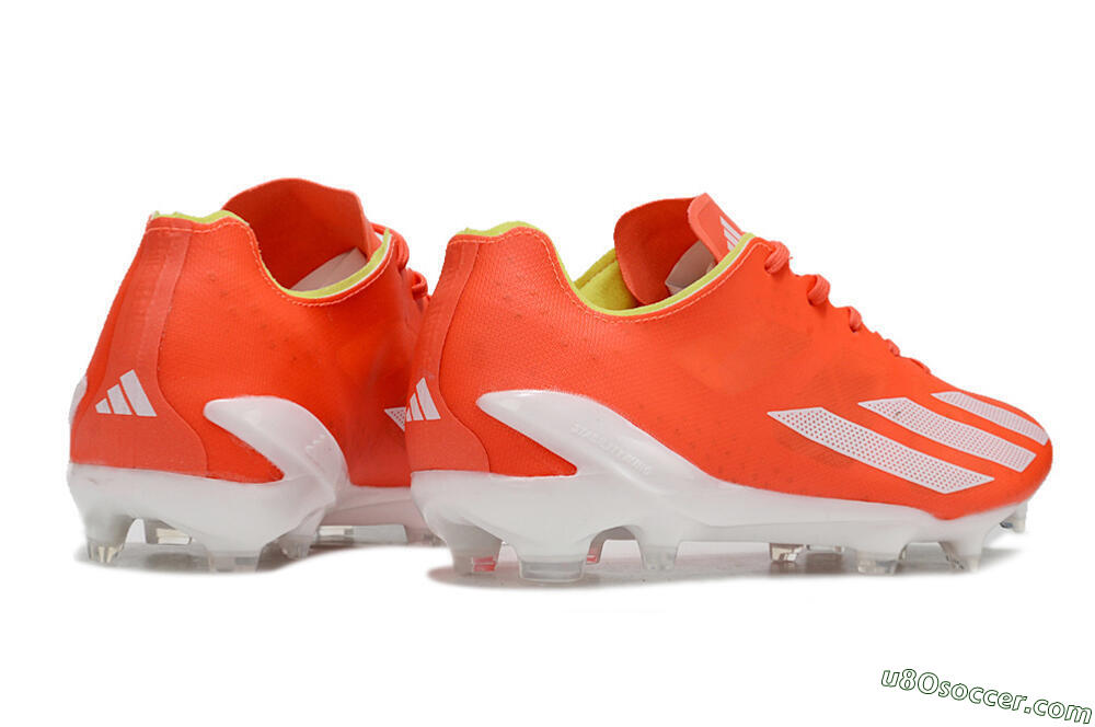 Adidas X Crazylight+ FG Firm Ground Soccer Cleats - Red/White/Yellow 6