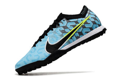 Nike Air Zoom Mercurial Vapor 15 Elite TF Artificial Turf Soccer Shoes - Blue/White/Black