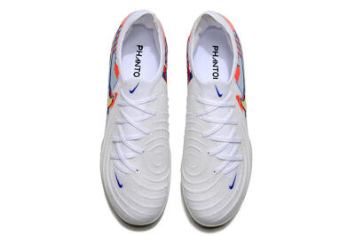 Nike Phantom Luna Elite NU TF Artificial Turf Soccer Shoes - White/Red/Yellow/Blue