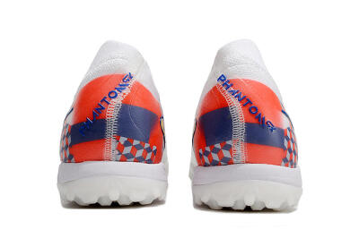 Nike Phantom Luna Elite NU TF Artificial Turf Soccer Shoes - White/Red/Yellow/Blue