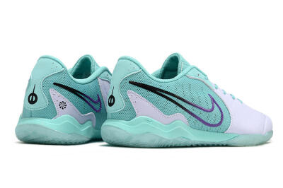 Nike Tiempo Legend 10 Pro IC Indoor & Futsal Soccer Shoes - White/Blue/Purple