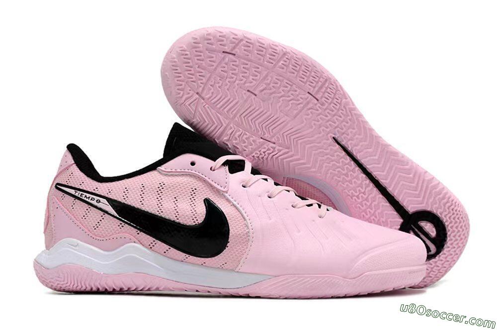Nike Tiempo Legend 10 Pro IC Indoor & Futsal Soccer Shoes - Pink/Black/White 1