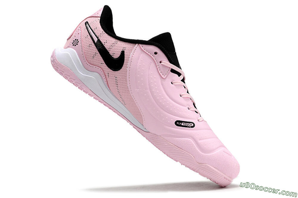 Nike Tiempo Legend 10 Pro IC Indoor & Futsal Soccer Shoes - Pink/Black/White 4