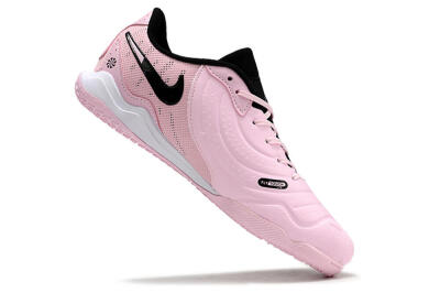 Nike Tiempo Legend 10 Pro IC Indoor & Futsal Soccer Shoes - Pink/Black/White