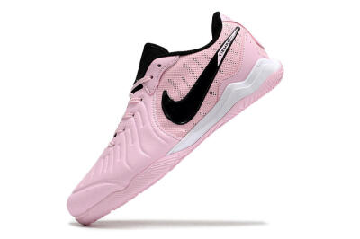 Nike Tiempo Legend 10 Pro IC Indoor & Futsal Soccer Shoes - Pink/Black/White