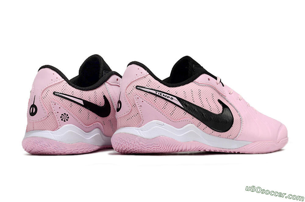 Nike Tiempo Legend 10 Pro IC Indoor & Futsal Soccer Shoes - Pink/Black/White 6