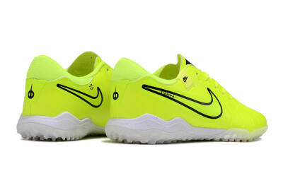 Nike Tiempo Legend 10 Pro TF Artificial Turf Soccer Shoes - Yellow/Black/White