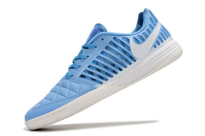 Nike Lunar Gato 2 IC Indoor & Futsal Soccer Shoes - Blue/White