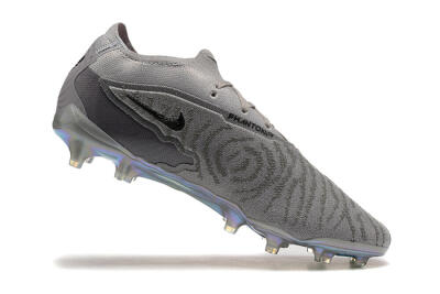 Nike Phantom GX Elite FG Firm Ground Soccer Cleats - Grey/Black/Gold