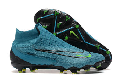 Nike Phantom GX Elite FG Firm Ground Soccer Cleats - Blue/Black/Yellow