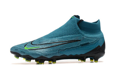 Nike Phantom GX Elite FG Firm Ground Soccer Cleats - Blue/Black/Yellow