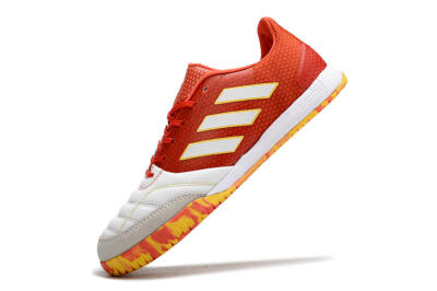 Adidas Top Sala IC Indoor & Futsal Soccer Shoes - White/Red/Yellow