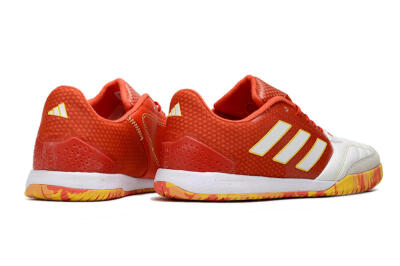 Adidas Top Sala IC Indoor & Futsal Soccer Shoes - White/Red/Yellow