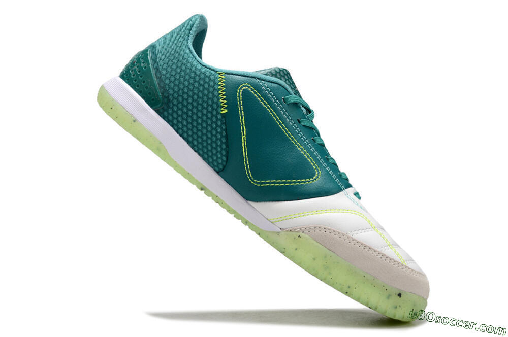 Adidas Top Sala IC Indoor & Futsal Soccer Shoes - White/Green/Yellow 4